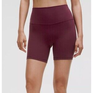 Lululemon Align High Rise Short 6" Garnet Size 2
